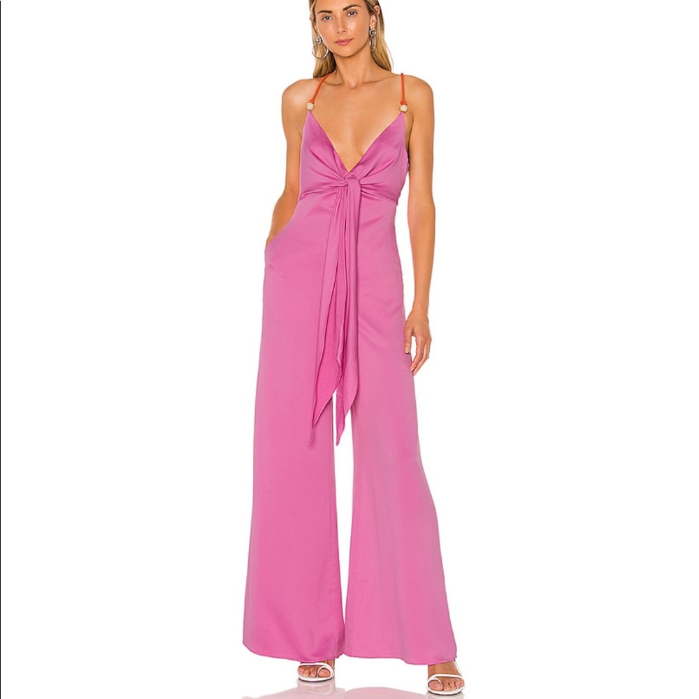 Elegant Pink Jumpsuit